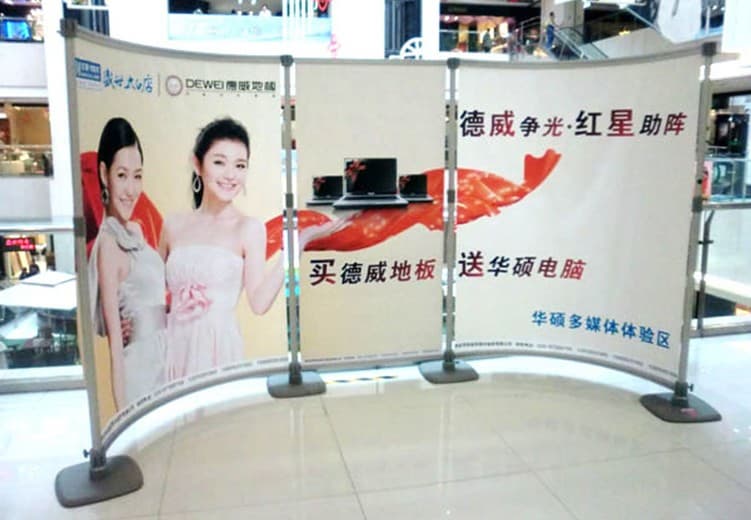 Clipping show booth_Portable banner_Portable trade show boot